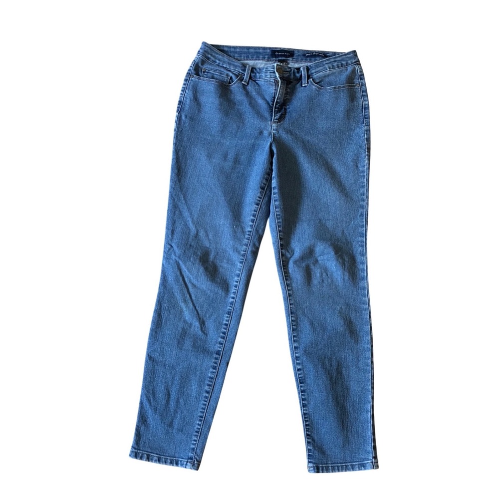 Charter Club Bristol Skinny Ankle Jeans Blue Medium Wash Size 8 100047084